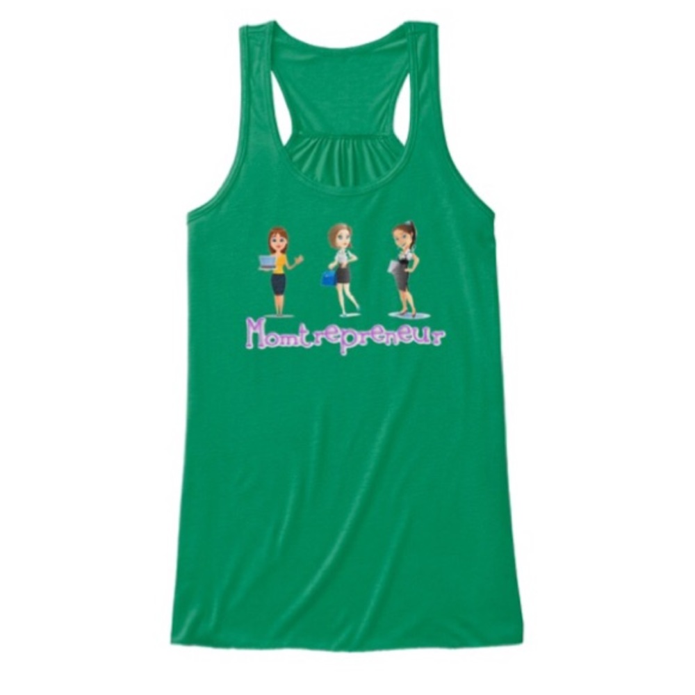 Ladies Womens Mothers Entrepreneur Canvas Tank Top